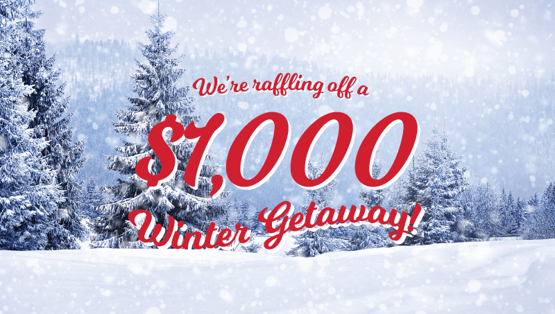 Win a $1,000 Winter Getaway from NVO